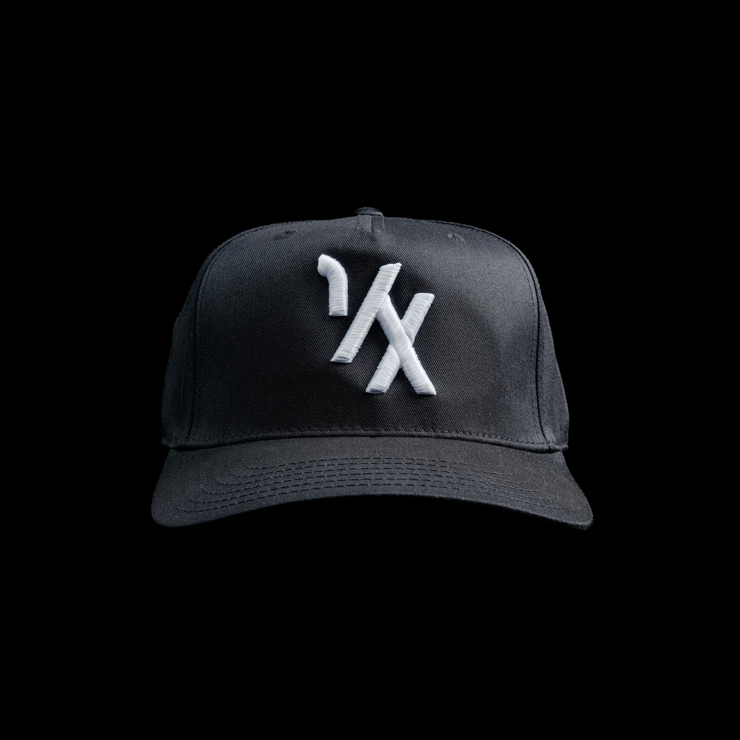 1/X Structured Hat - Black