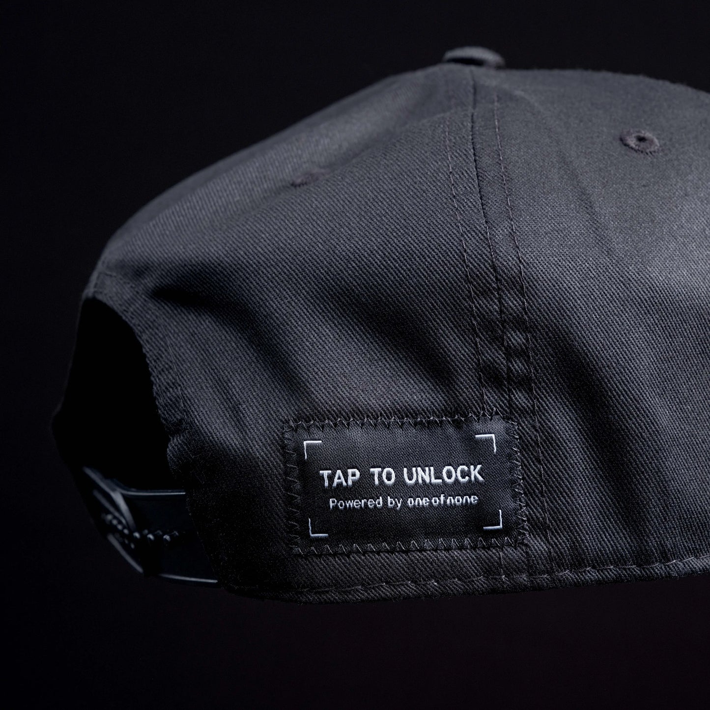 1/X Structured Hat - Black