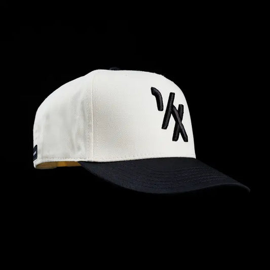 1/X Structured Hat - Natural / Black